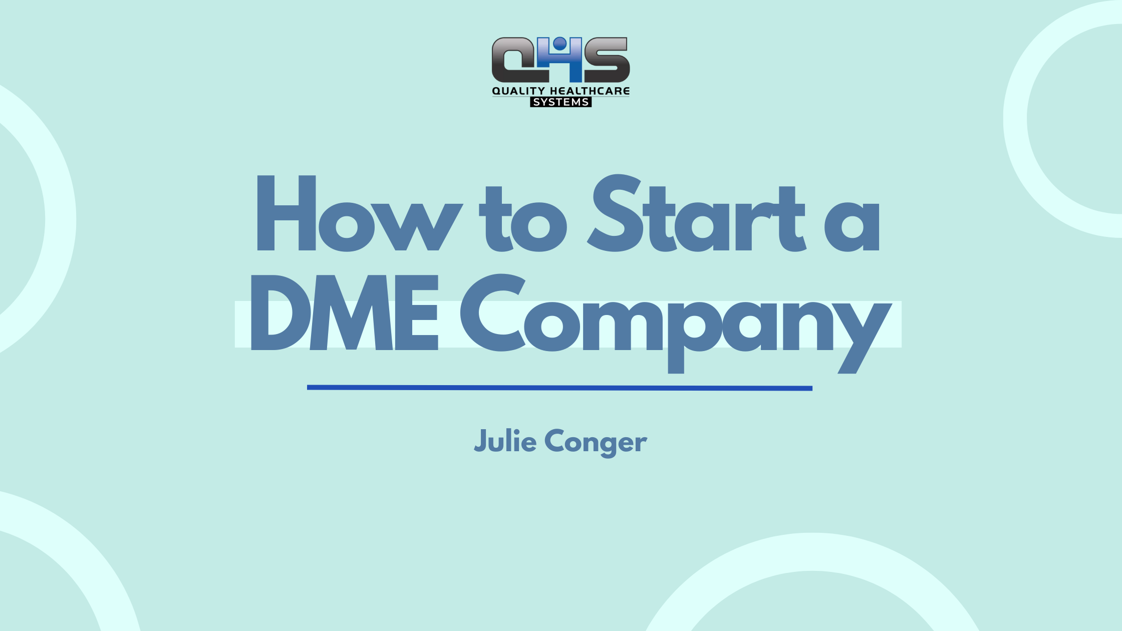 How to Start a DME Company (in 10 Steps)