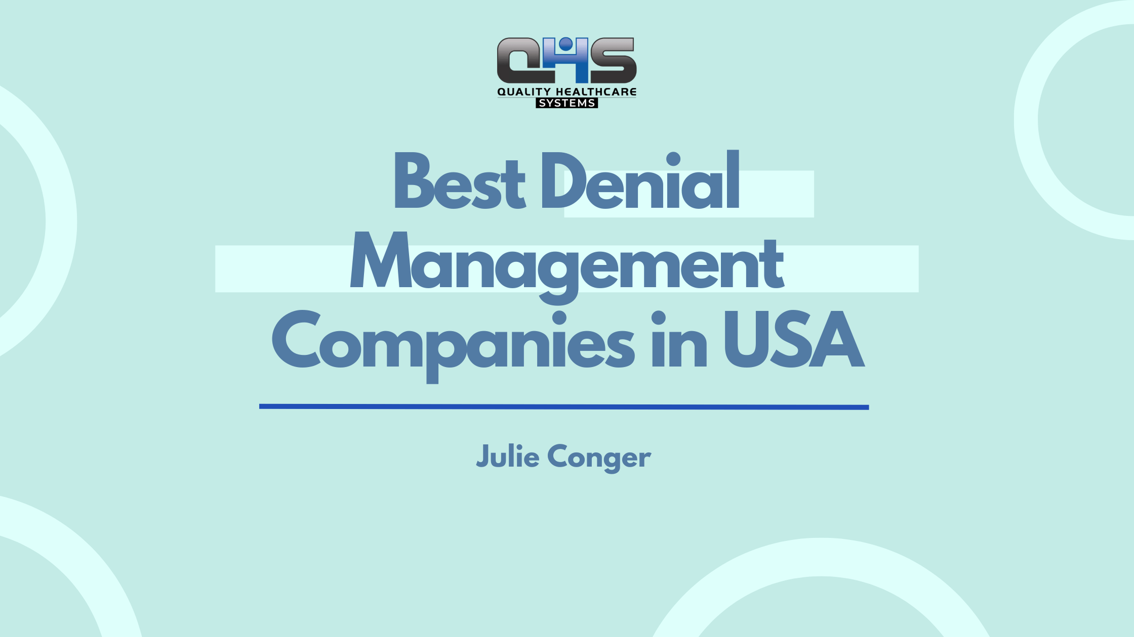 best denial managment companies in usa