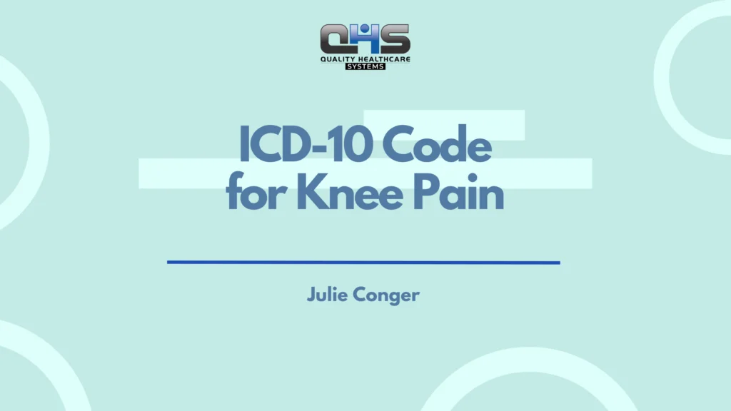 icd code for knee pain