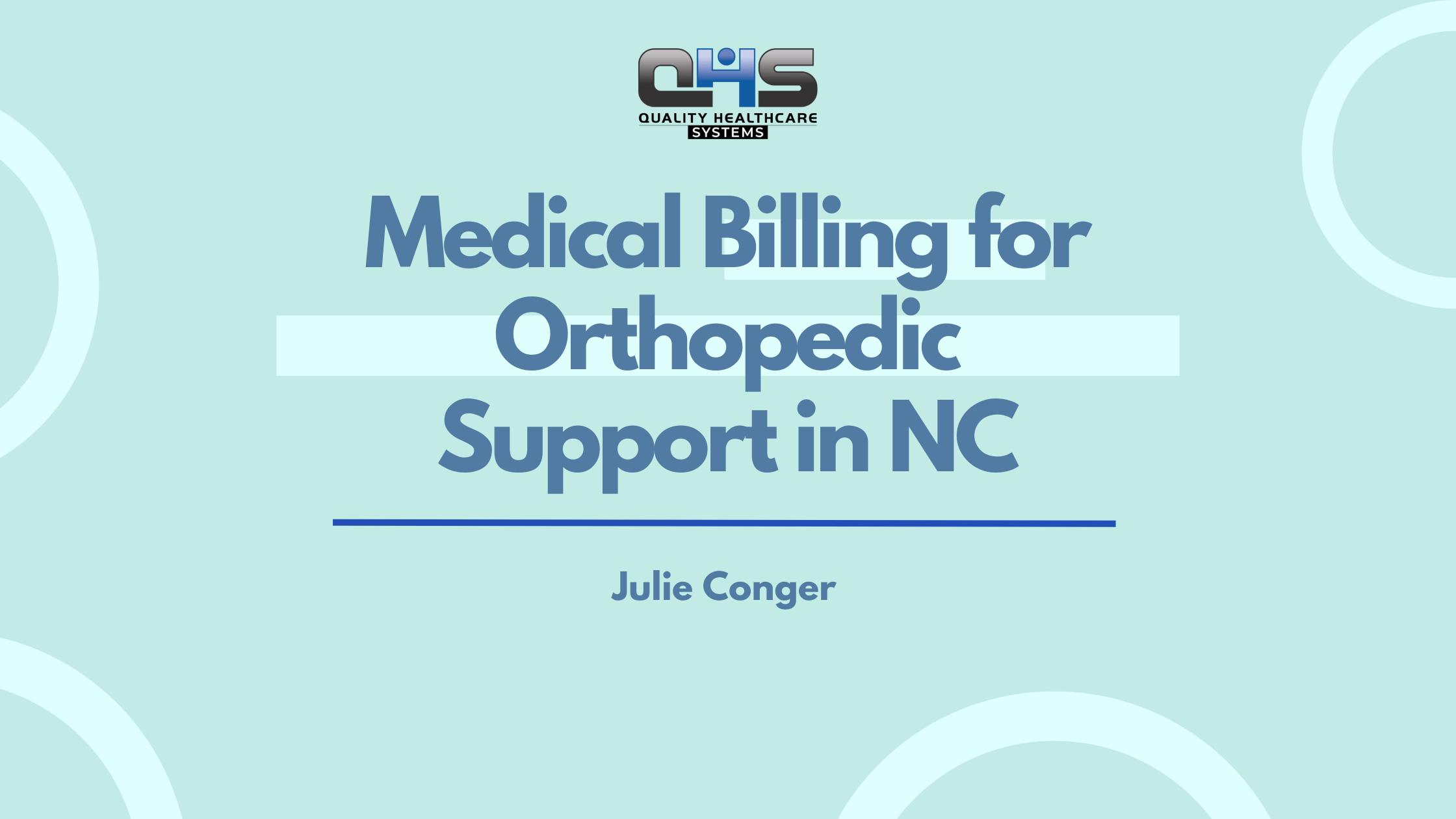 MEDICAL BILLING FOR ORTHOPEDIC SUPPORT NORTH CAROLINA