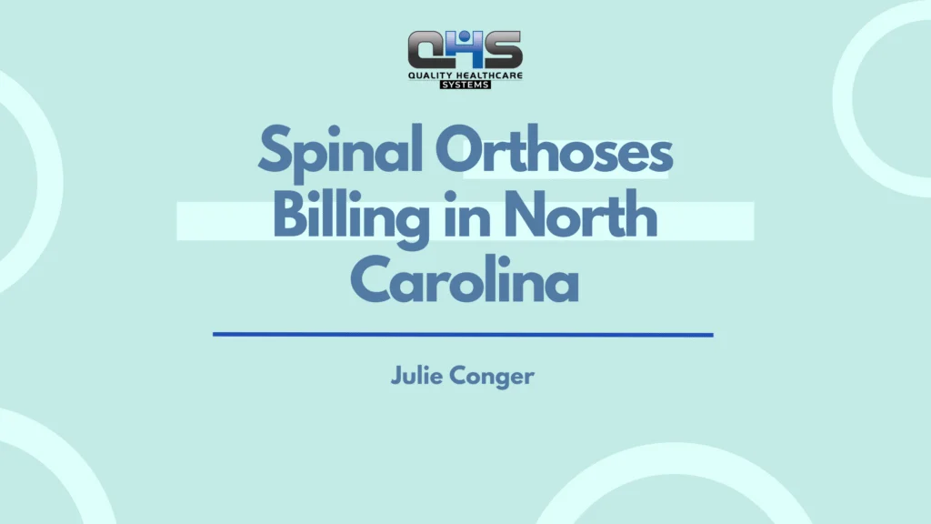 spinal orthoses billing north carolina