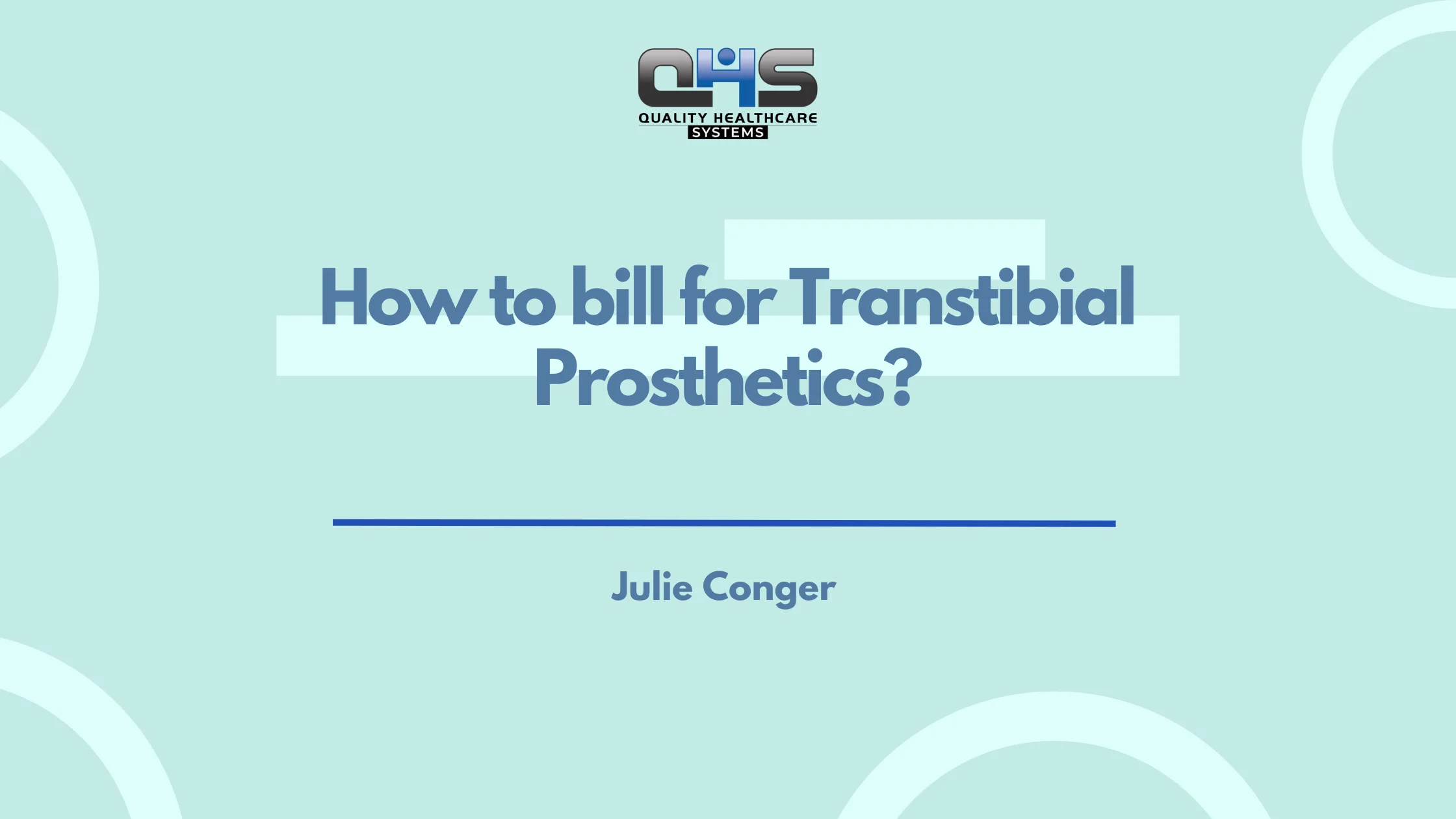 How to Bill for Transtibial (Below-Knee) Prosthetics