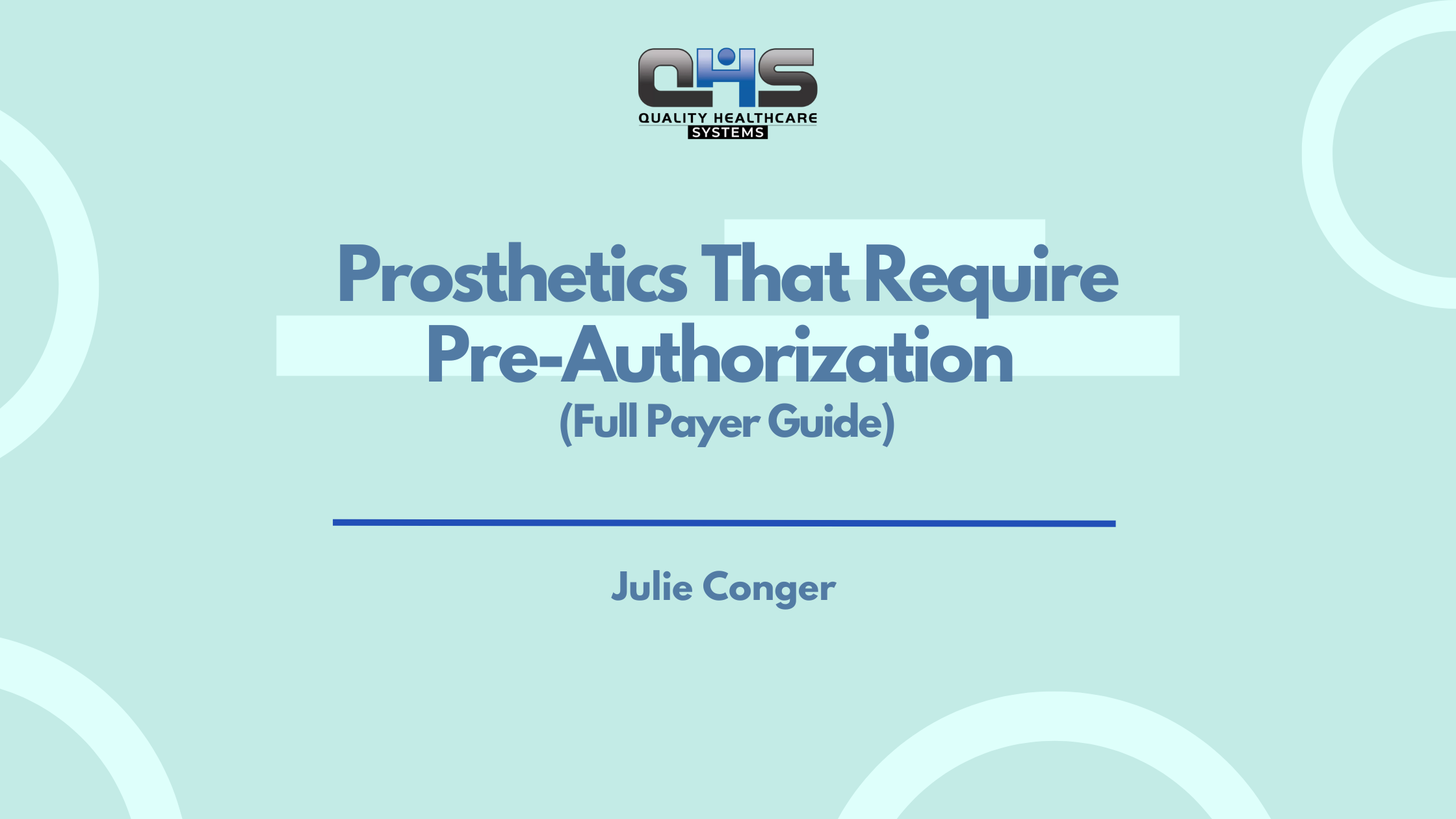 Prosthetics That Require Pre-Authorization