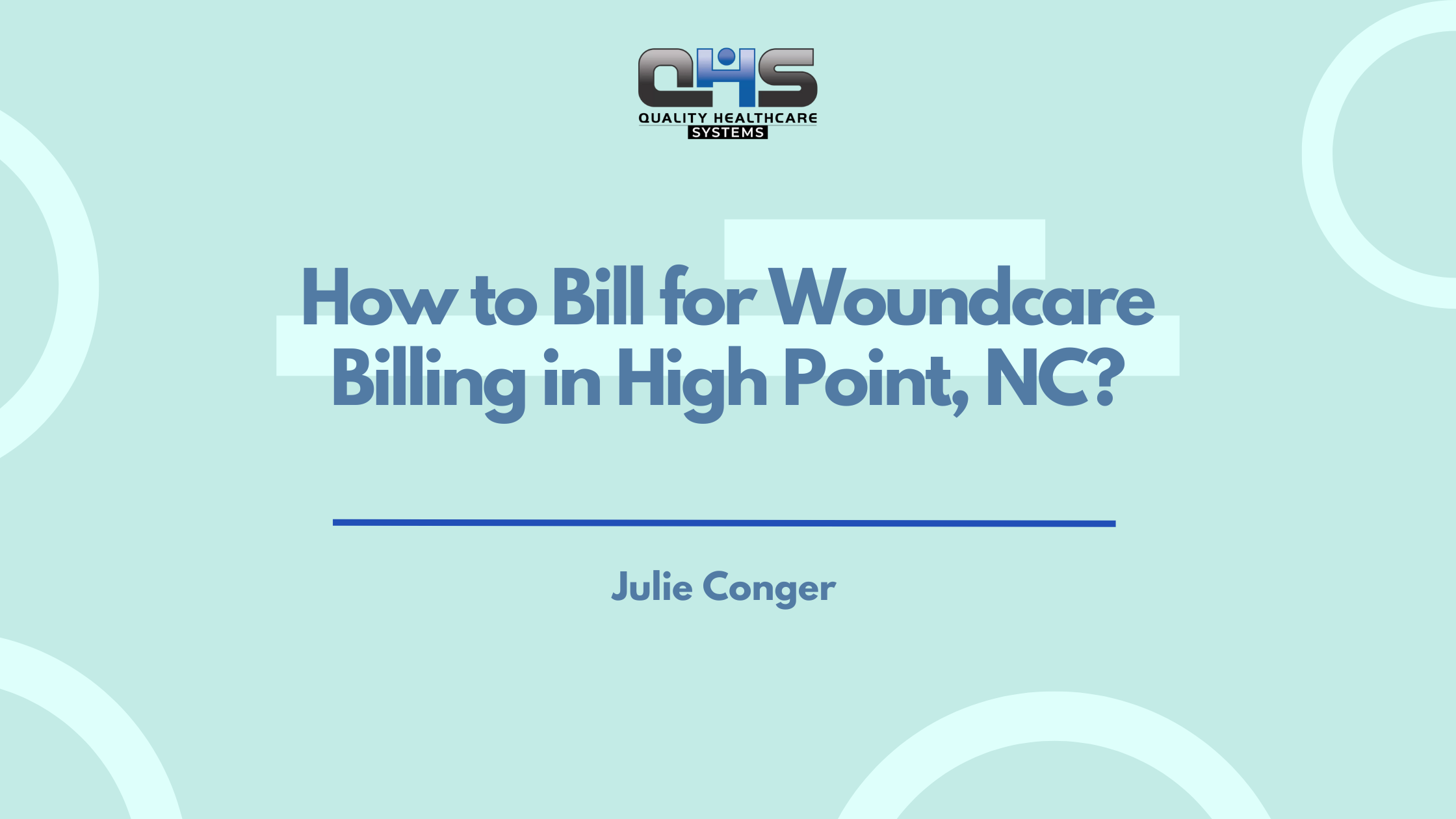 How to Bill for Woundcare Billing in High Point, NC